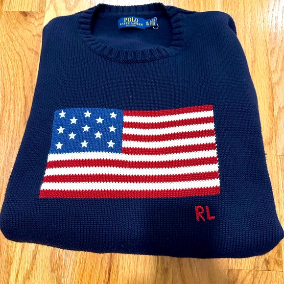 Polo Ralph Lauren Other - Ralph Lauren Iconic Flag Sweater